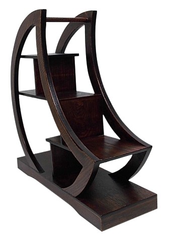 деревянная полка для коллекции, Япония