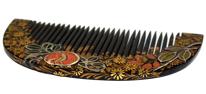 japanese traditional wooden comb, 1950's