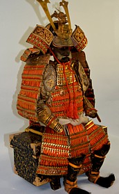 japanese samurai warrior miniature armor suit . The Japonic Online Store