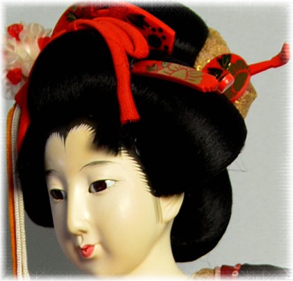 japanese traditional doll, vintage