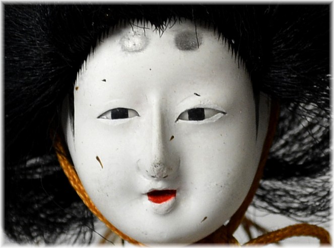 japanese antique doll of the Empress