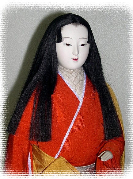 japanese collectible kimono doll, vintage