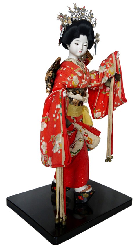 japanese traditional maiko doll, 1920's
