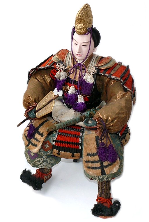 japanese samurai doll 