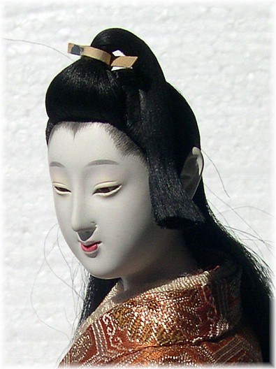 japanese antique doll of a Beauty from Kyoto