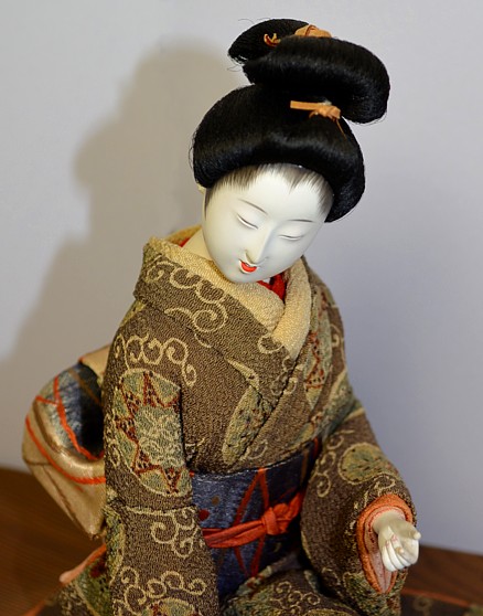 japanese traditional doll, Meiji period