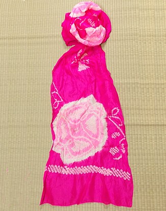 японский традиционный шелковый пояс для женского кимоно