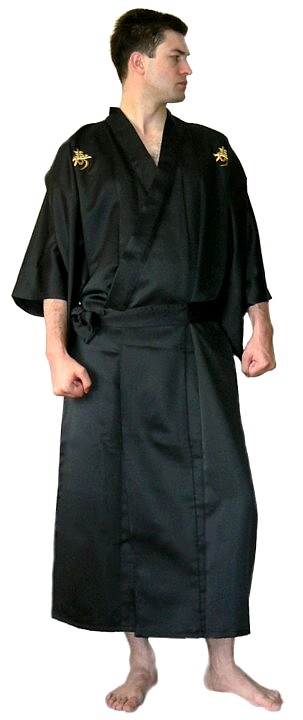 japanese man's kimono gown BAKUFU