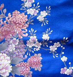 japanese modern yukata fabric pattern