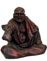 ДАРУМА, основатель дзэн-буддизма, японская статуэтка из керамики 