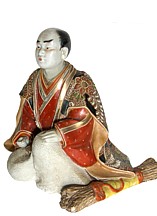 японская антикварная фарфоровая статуэтка, 1880-е гг.
