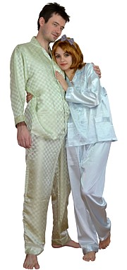 мужская японская шелковая пижама
