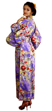 юката - японское кимоно из хлопка