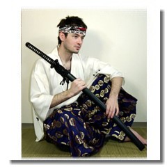 японские традиционные кимоно, хакама и хаори