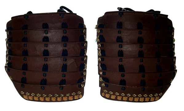 доспехи самурая, деталь - наплечники