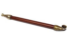 японская антикварная курительная трубка - оружие Кэнка Кисэру