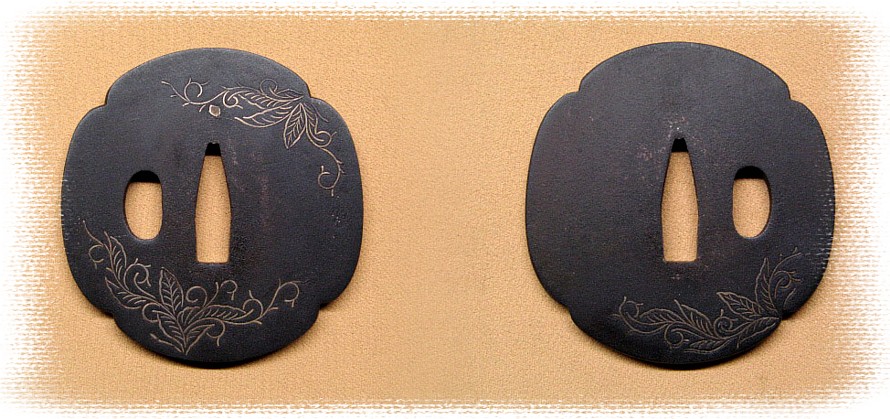 Самурайское искусство, гарда японского меча цуба.