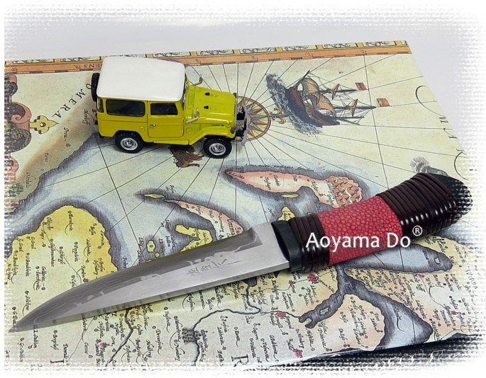 Японский коллекционый нож Кабуки