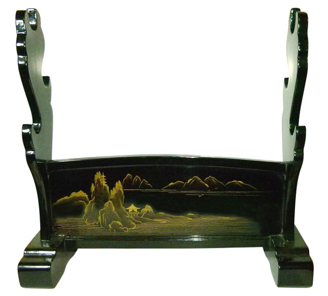 японская страинная подставка для трех мечей