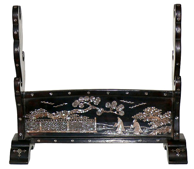подставка для трех самурасйких мечей, Япония, 1950-е гг.