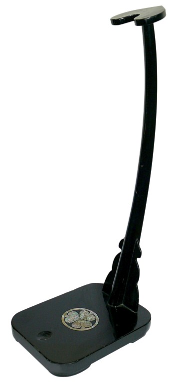 японская антикварная подставка для катаны