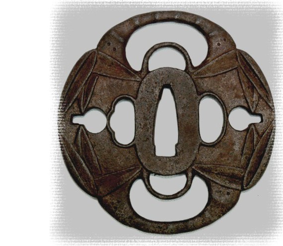 японские мечи и снаряжение, цуба большого меча дайто