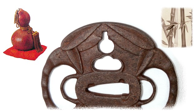 Хётан - Самурайская фляжка из тыквы-горлянки. Символ успехов и побед.