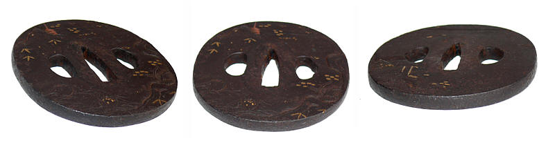 гарда японского меча цуба