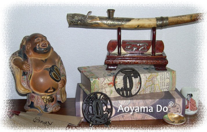 самурайские мечи и цубы. коллекция самурайского искусства