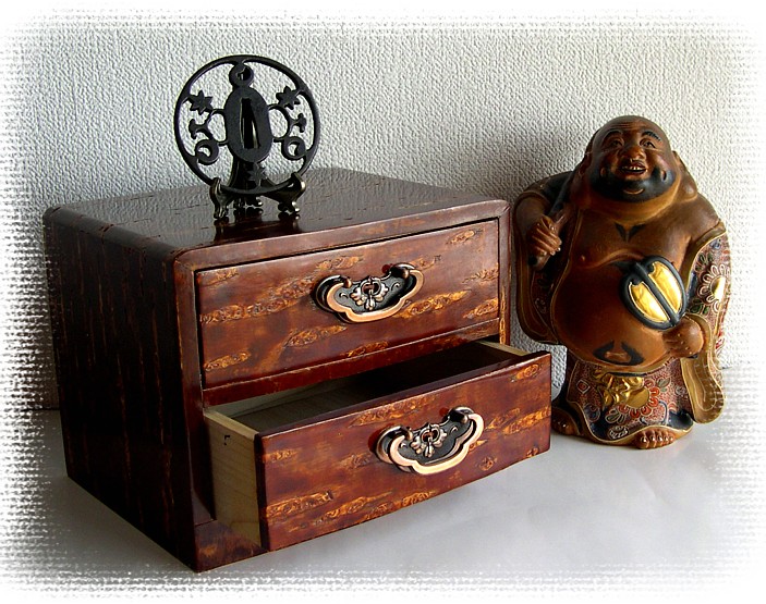 коллекционная цуба японского меча эпохи Эдо