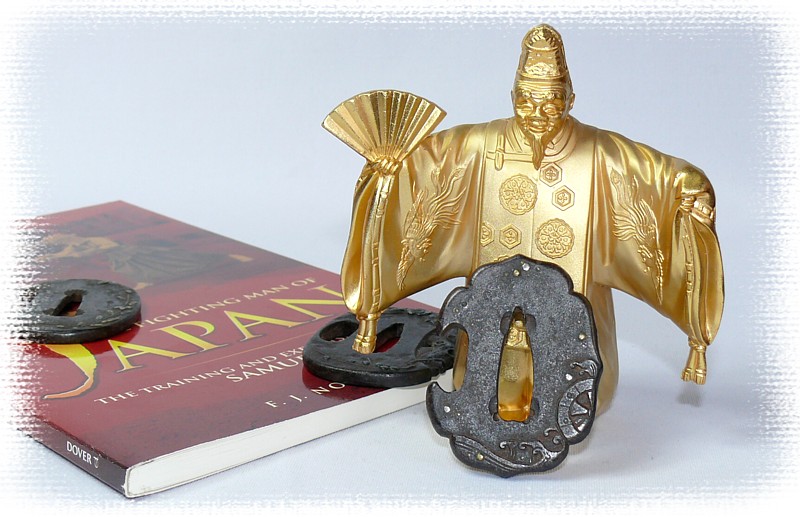 цуба японского меча. коллекция японских антикварный гард в интернет-магазине Interia Japonica