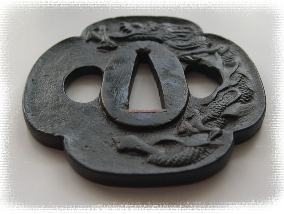 японские мечи, цуба - гарда самурайского меча