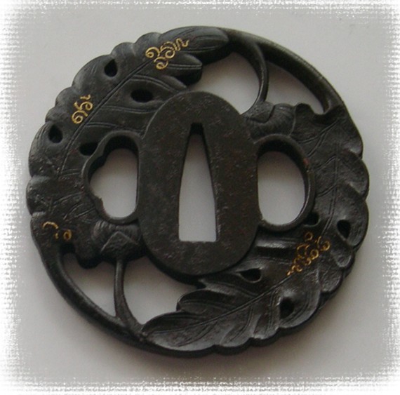 японские мечи, гарда самурайского меча цуба