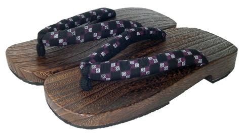 japanese traditional wooden sandals