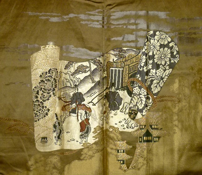 хаори, дизайн подкладки