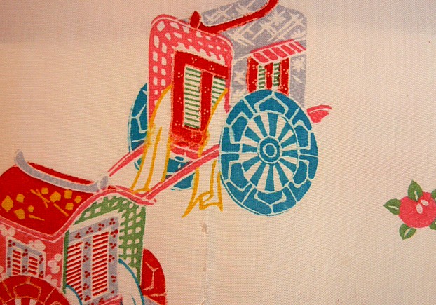 рисунок на подкладке хаори