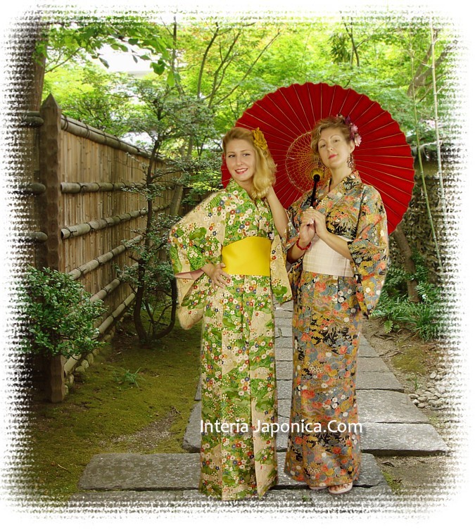 японские традиционные кимоно