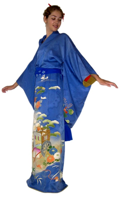 japonais traditionnel kimono fminin, les annes 1930