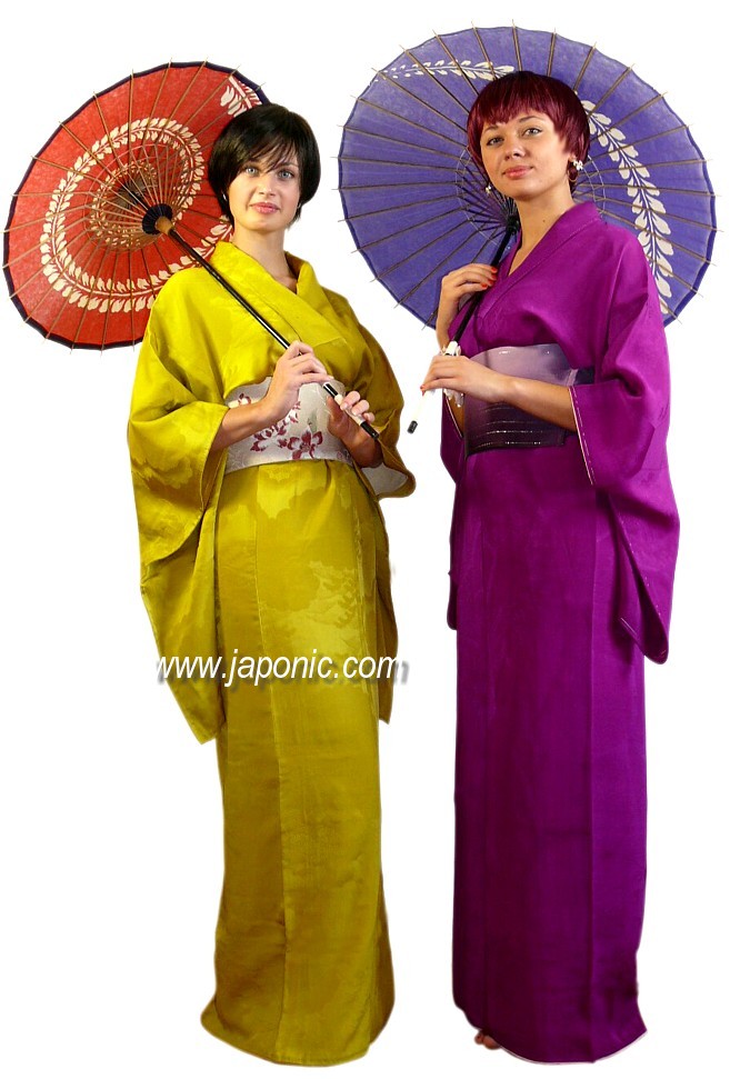 japanese silk kimonos of Taisho era