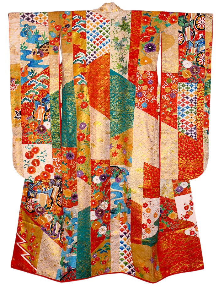 Japanese wedding kimono gown