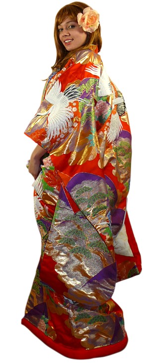 japanese wedding kmono gown