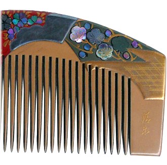 japanese antique hair comb, The Japonic Online Store