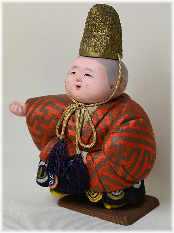 japanese antique kimekomi doll, 1920's