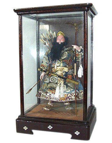 japanese doll in box