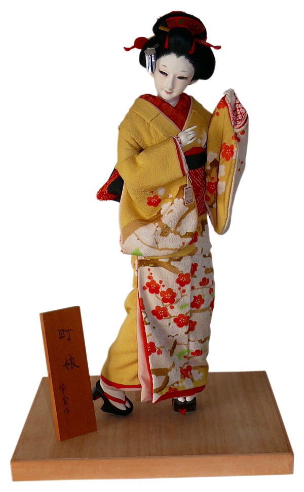 large japanese antique traditional doll