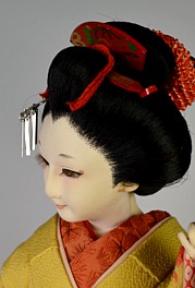 japanese antique silk face doll. The Japonic Online Store