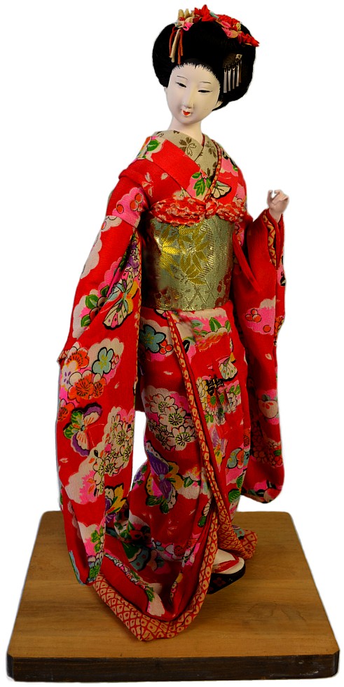 japanese antique MAIKO doll