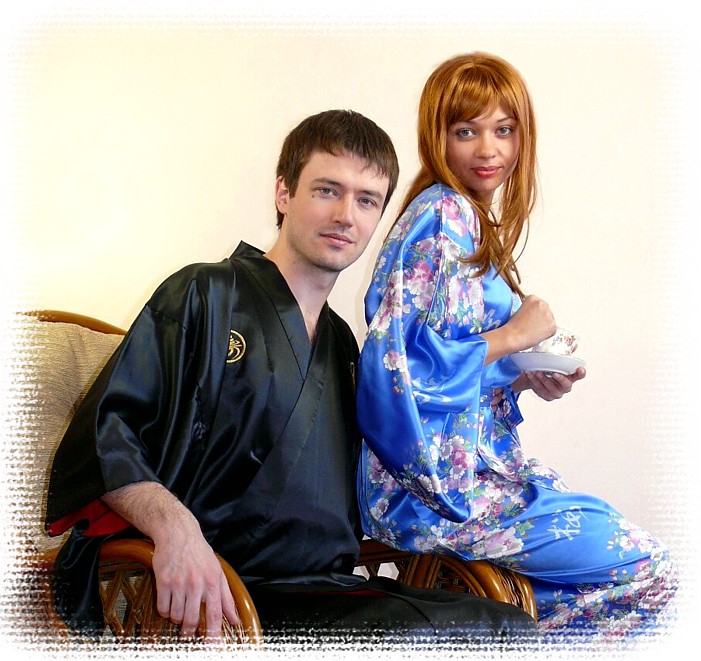 japanese silk kimono modern