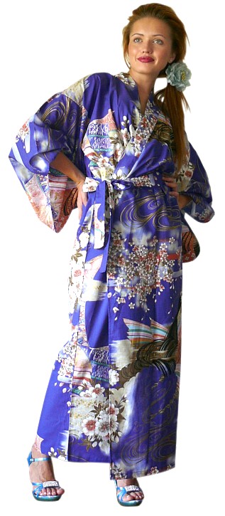 japanese woman's  kimono KAMAKURA. The Japonic Online Store