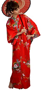 japanese pure cotton kimono Origamii, made in Japan